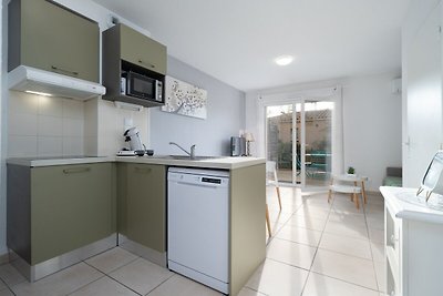 Tuinappartement in Sérignan