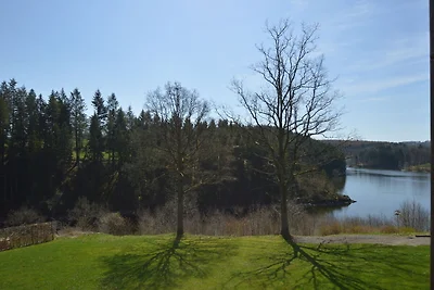 Luxusapartment mit Sauna über einem See