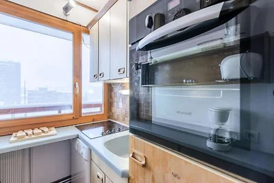 Appartement in La Plagne met uitzicht op de...