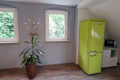 Urige Wohnung in Bergk mit Garten