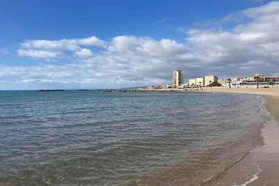 Strandapartment mit Außenbereich