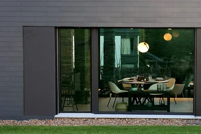 Moderne designwoning met sauna