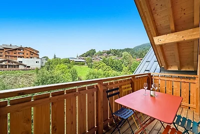 Appartement in Les Carroz vlakbij de...