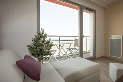Wohnung am Strand in der Nähe von De Panne