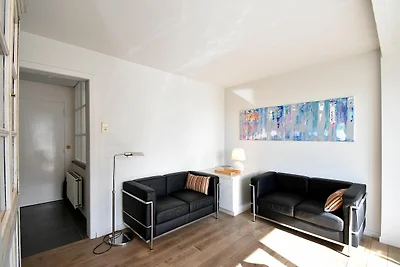 Stijlvol appartement direct aan het strand