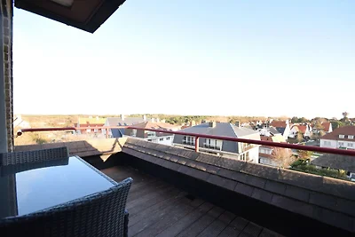 Penthouse in De Haan met Uitzicht op Zee