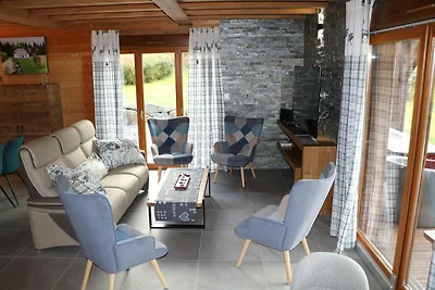 Magnifico chalet in legno con sauna