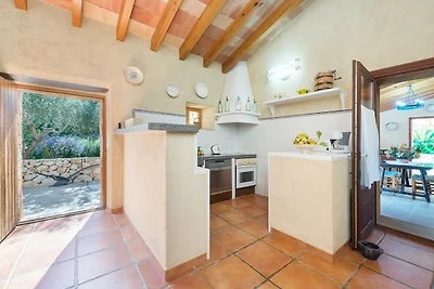 Sa Plana (cala Bona) - Ferienhaus Mit Pool