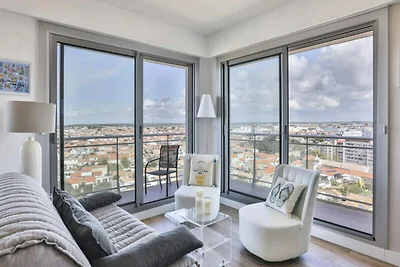 Ferienwohnung in Les Sables mit Meerblick