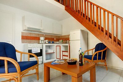 Apartment in Gouvia with a balcony or terrace
