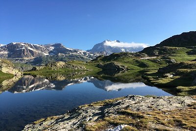 Wohnung in Val Cenis mit Bergblick