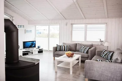 Strandläufer skandinavisches Holzhaus