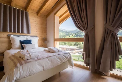 Schönes Chalet mit Kamin in Megève