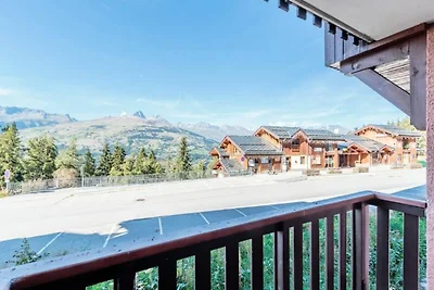 Apartment in Les Coches mit Blick auf den Mon...