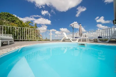 Panoramische bungalow in La Haut