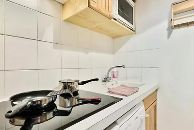 Apartment in Val d'Isère mit Bergblick