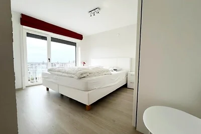 Zentrale Wohnung mit Blick auf Polder