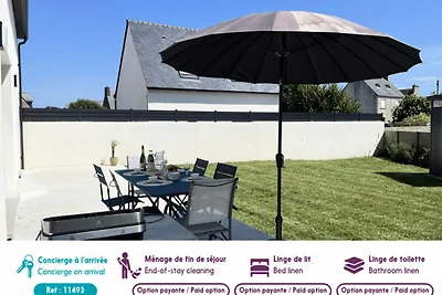 Haus in der Nähe des Strandes Pors Carn und...