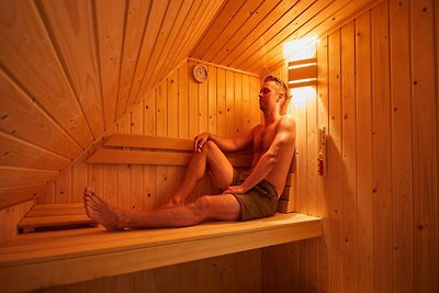 Luxuriöse kinderfreundliche Villa mit Sauna i...