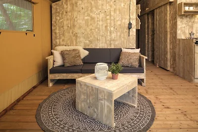 Premium-Safari-Zelt mit extra großer Terrasse