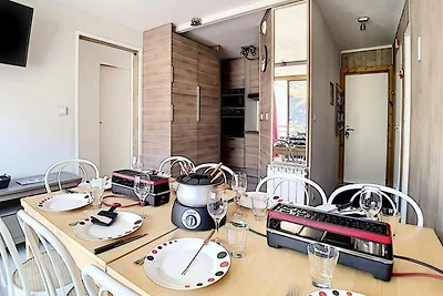 Apartment in Les Menuires mit Skizugang