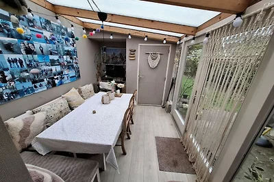 Ferienhaus mit schönem Garten.