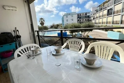 Apartment in Grau du Roi in Strandnähe