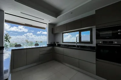 Villa a Saint-François con piscina a sfioro