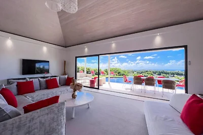 Villa a Saint-François con vista sull'oceano