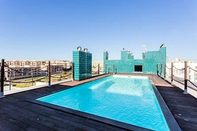 Wohnung in Lagos mit Dachterrasse und Pool