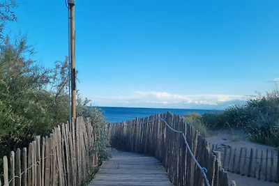 Duplex, 5 Minuten zu Fuß zum Strand