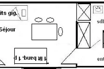Studio für 3 Personen - LE FRANCE - PLAGNE...