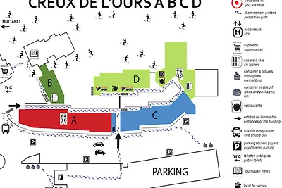 Ferienwohnung in Le Laitelet an den Skipisten