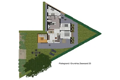 Bungalow in Sint Maartenszee am Strand