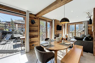 Apartment in den Alpen mit Jacuzzi-Terrasse