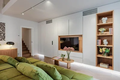 Attico a Lucca con vista sul teatro