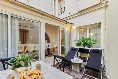 Terrasappartement Trocadero Eiffeltoren door ...