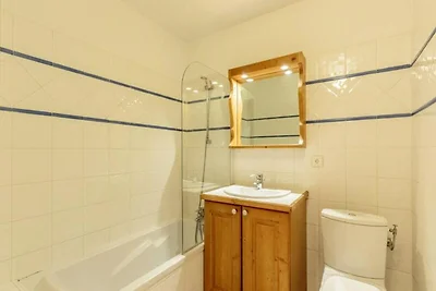 Apartment in Le Chantel mit Blick auf den Mon...