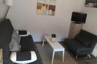 Apartment in Les Carroz mit Blick auf die...