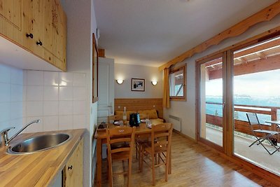 Appartamento a Chamrousse con balcone