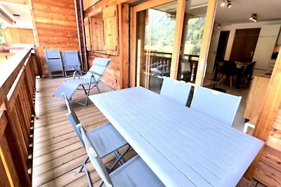 Apartment in Le Grand Bornand, Blick auf die...