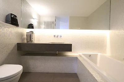 Wohnung in einer Villa mit Garten