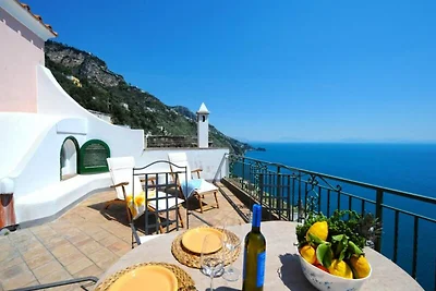 Villa in Praiano mit Meerblick und Whirlpool