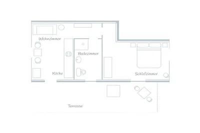 Ferienwohnung mit 1 Schlafzimmer