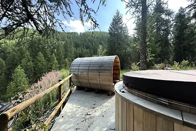 Wohnung in Vars mit Spa und Pistenzugang