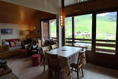 Apartment in Le Chinaillon mit Blick auf die...