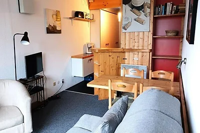 Wohnung in Arc 2000 mit Bergblick