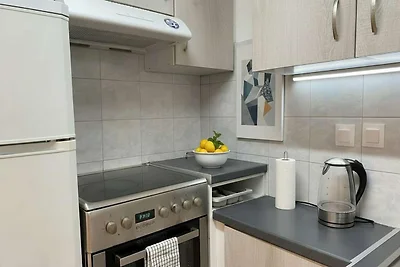 Paros Suite mit Balkon und Parkplatz