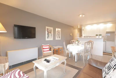 Licht appartement met terras in Oostduinkerke