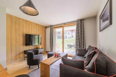 Apartment in Megève mit Blick auf den Mont...